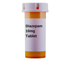 Diazepam 10mg tablet bottle – Valium Elipam medication